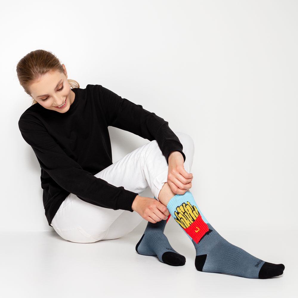 Набор носков «Фастфуд» / Миниатюра WWW (1000)