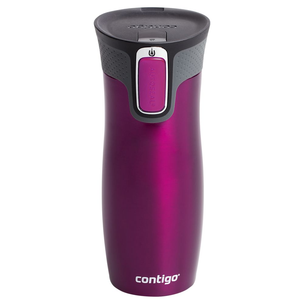 Термостакан Contigo West Loop, малиновый / Миниатюра WWW (1000)