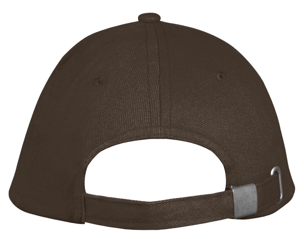 Бейсболка Long Beach, коричневая с бежевым / Миниатюра WWW (1000)