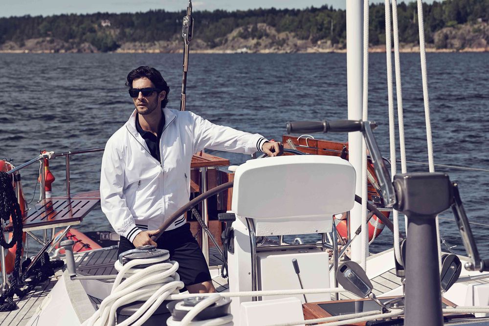 Ветровка унисекс Garland, черная / Миниатюра WWW (1000)