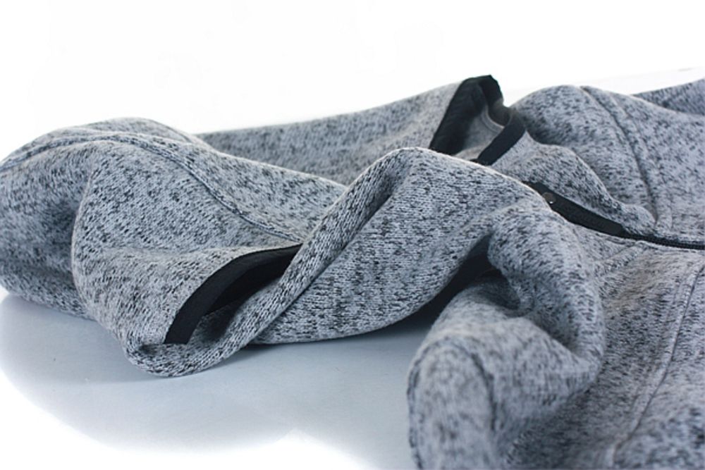 Куртка флисовая мужская Richmond, серый меланж / Миниатюра WWW (1000)