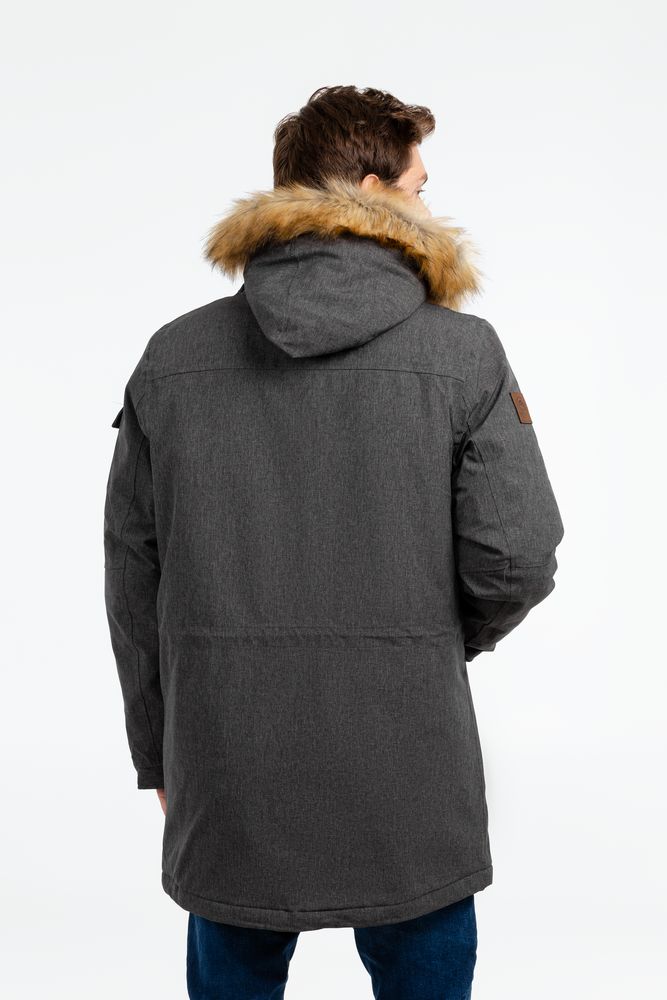 Парка мужская Explorer, серый меланж / Миниатюра WWW (1000)