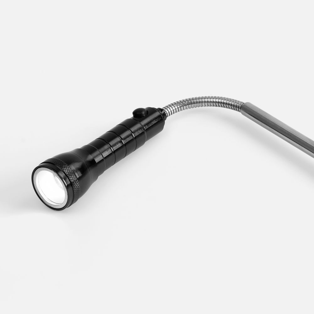Телескопический фонарь с магнитом Flexion, ver.2, черный / Миниатюра WWW (1000)