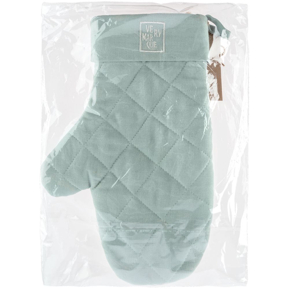 Прихватка-рукавица Feast Mist, зеленая / Миниатюра WWW (1000)