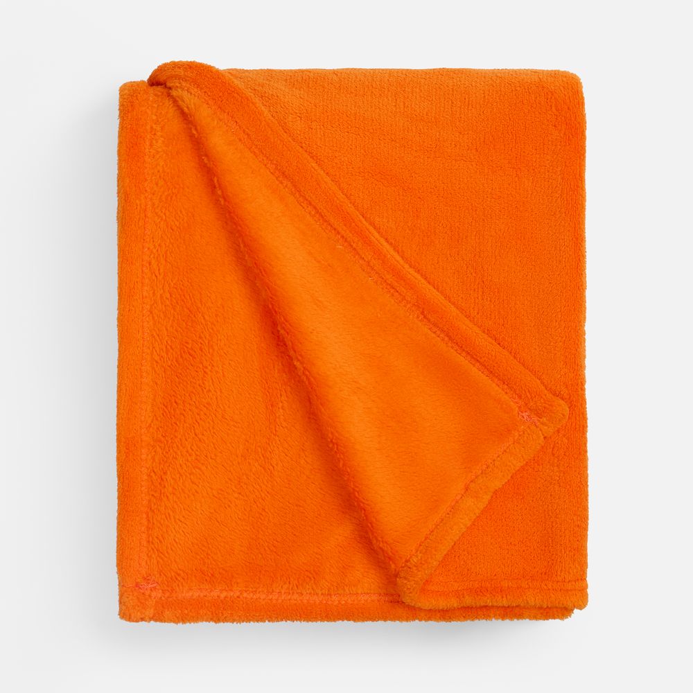 Плед Plush, оранжевый / Миниатюра WWW (1000)