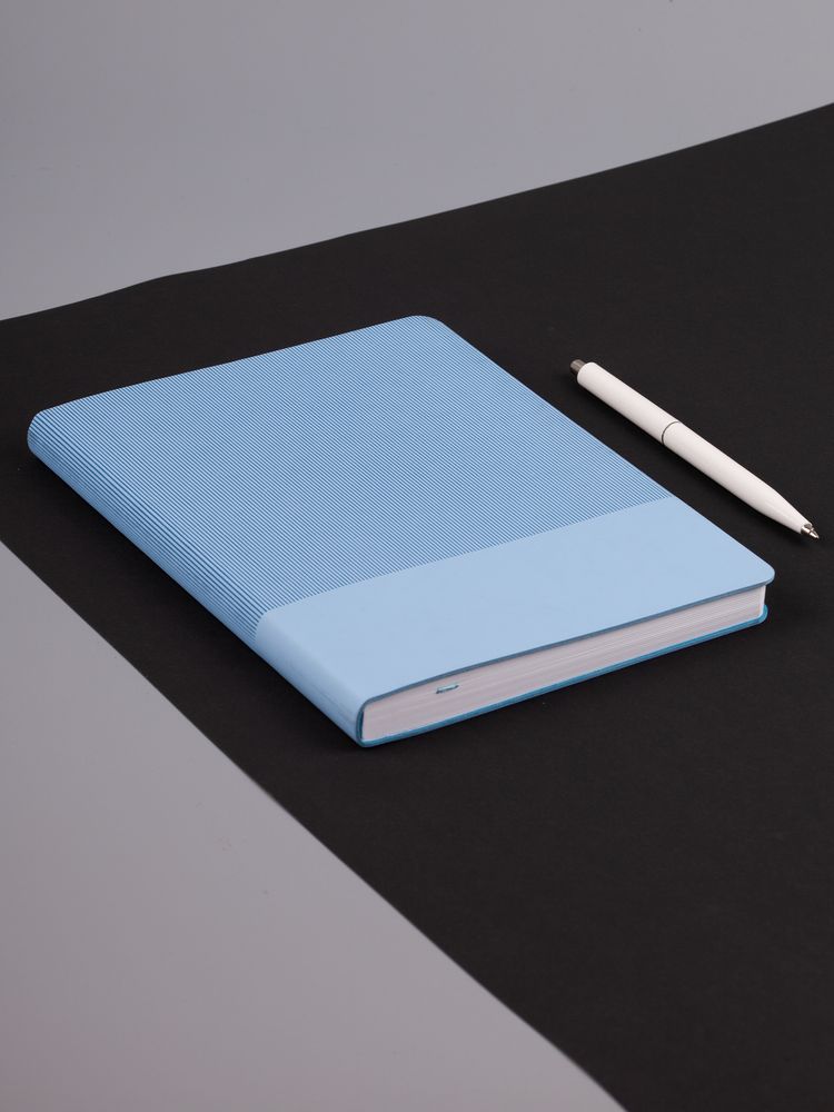 Ежедневник Vale, недатированный, голубой / Миниатюра WWW (1000)