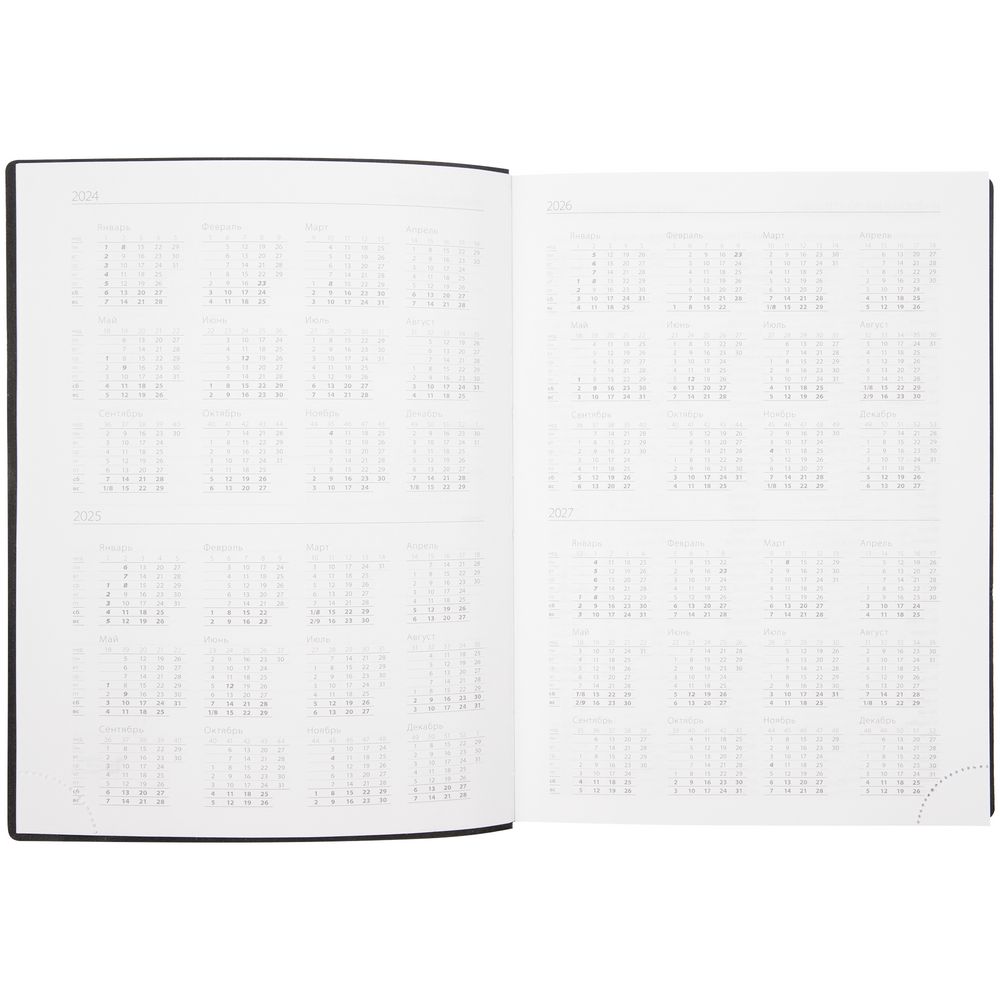 Ежедневник Vivian Metal, недатированный, бирюзовый / Миниатюра WWW (1000)