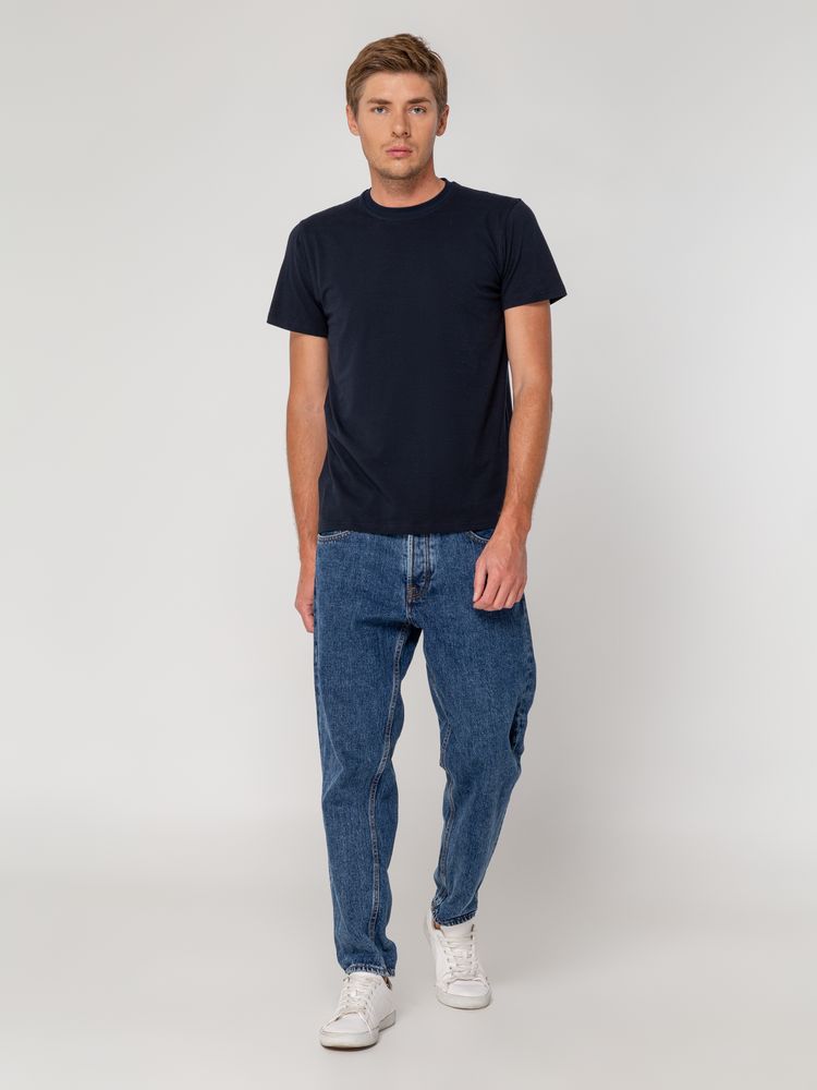 Футболка мужская T-bolka Stretch, темно-синяя / Миниатюра WWW (1000)