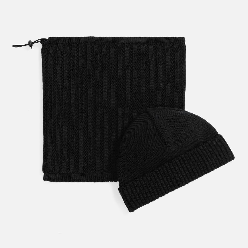 Шапка ComFleece, черная / Миниатюра WWW (1000)