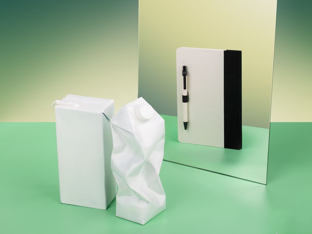 Ручка шариковая MilkMake, черная / Миниатюра имиджевого (1000)