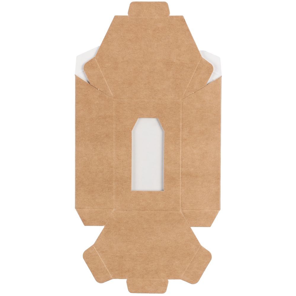 Коробка Six, малая, крафт / Миниатюра WWW (1000)