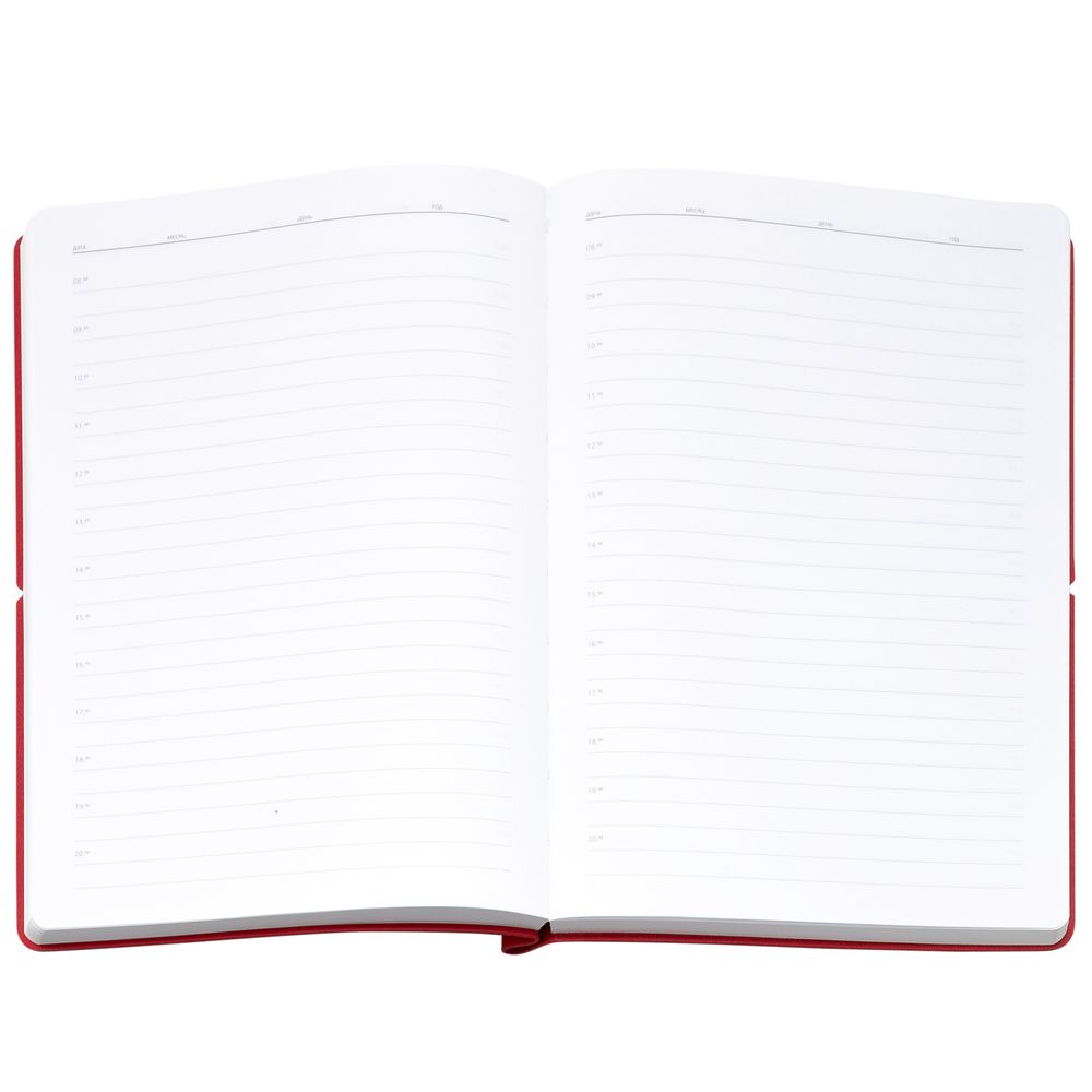 Ежедневник Flexpen Bright, недатированный, красный / Миниатюра WWW (1000)