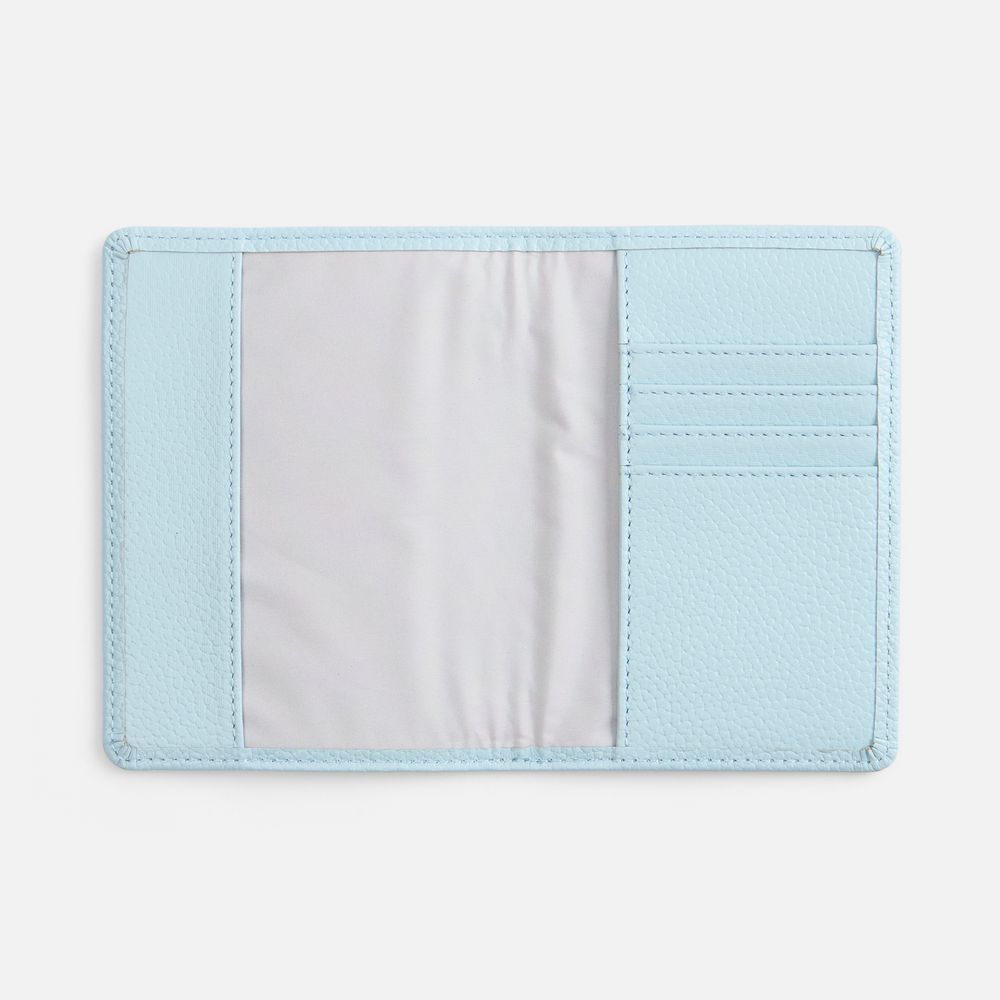 Обложка для паспорта Unison, голубая / Миниатюра WWW (1000)