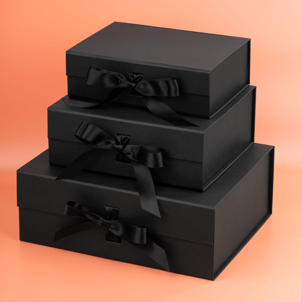 Коробка Rusetti, L, черная / Миниатюра WWW (1000)