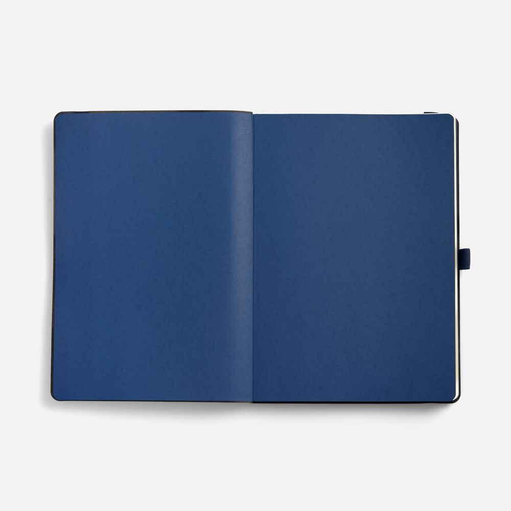 Ежедневник Peel Flex, недатированный, синий / Миниатюра WWW (1000)