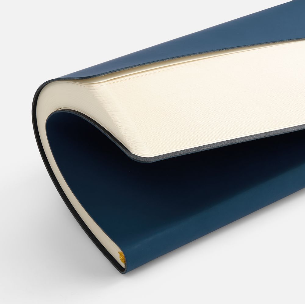 Ежедневник Flex Shall New, недатированный, синий / Миниатюра WWW (1000)