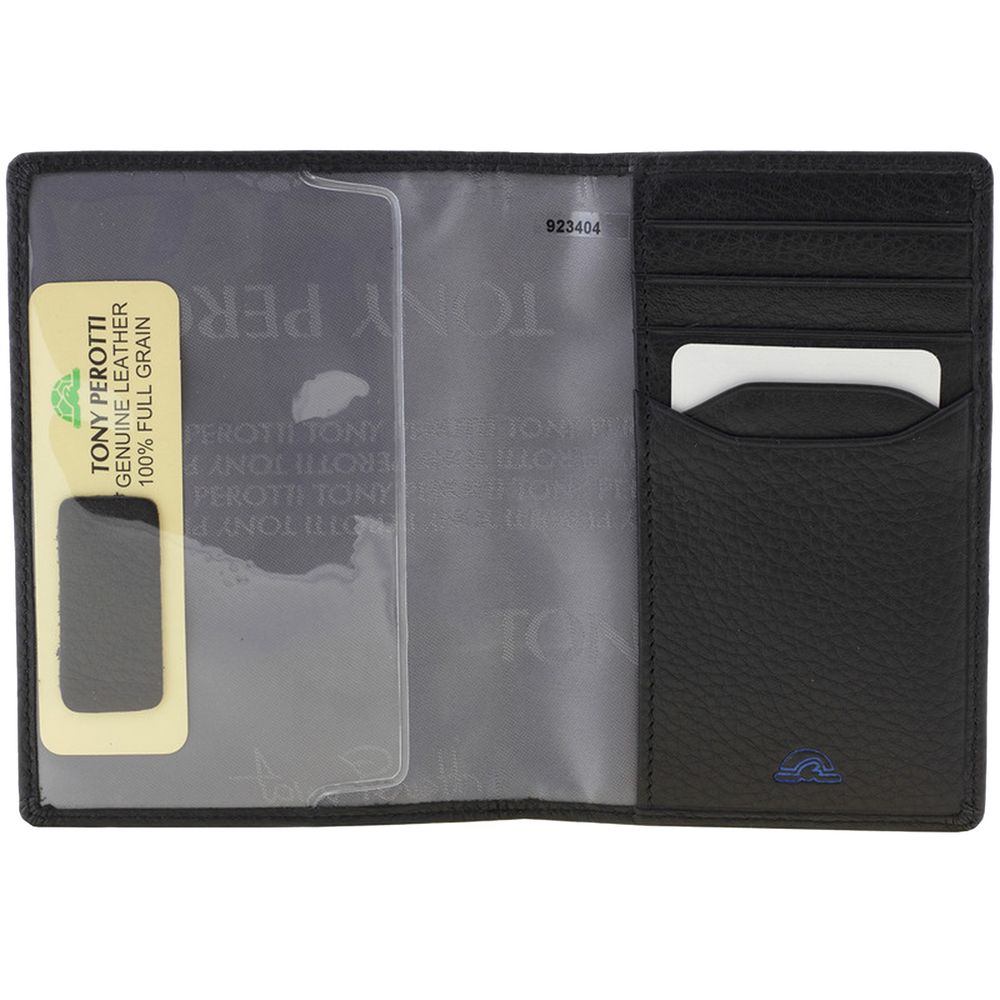 Обложка для паспорта Classe, черная / Миниатюра WWW (1000)