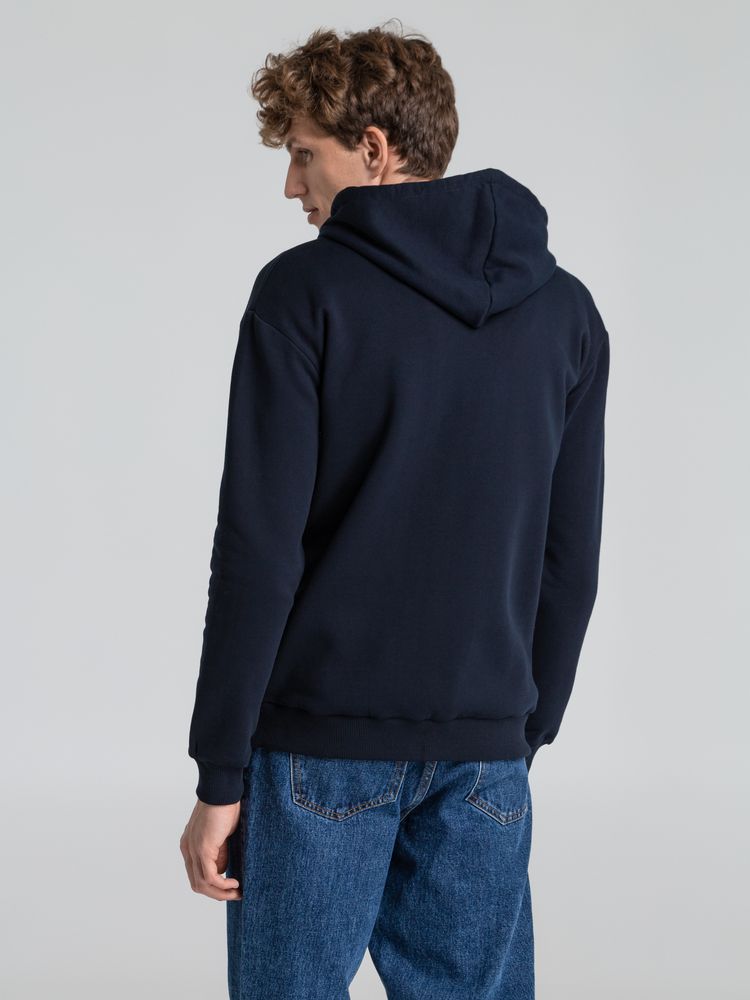 Толстовка на молнии с капюшоном Siverga 2.0 Heavy, темно-синяя / Миниатюра модельного (1000)