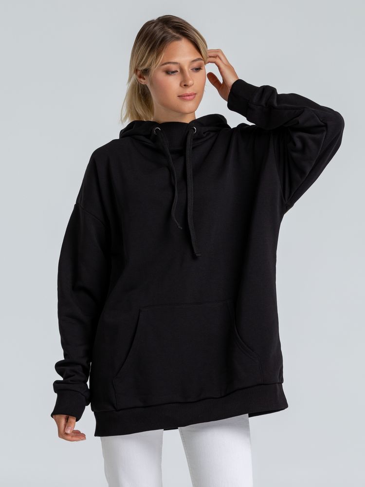 Худи оверсайз «Чистая соль», черное / Миниатюра WWW (1000)