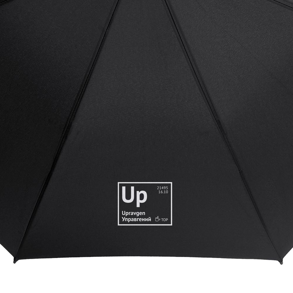 Зонт-трость «Разделение труда. Управгений», черный / Миниатюра WWW (1000)