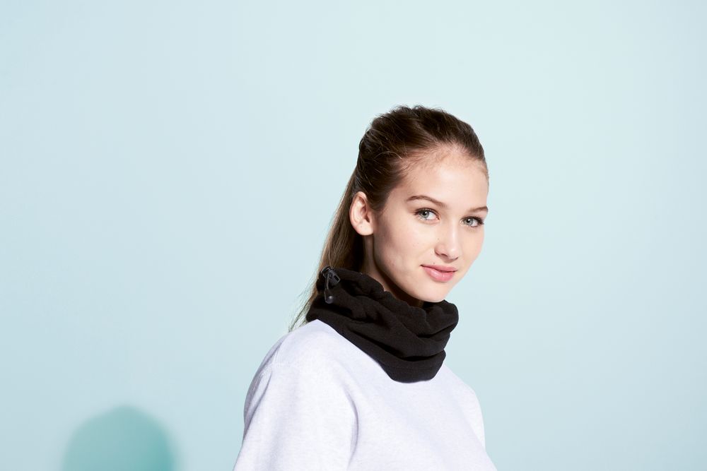 Шапка-шарф с утяжкой Blizzard, темно-синяя / Миниатюра WWW (1000)