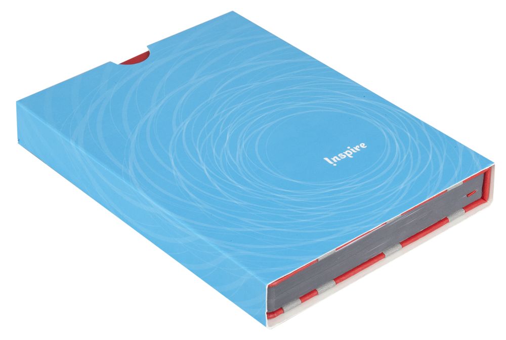 Ежедневник Labyrinth, недатированный, красный / Миниатюра WWW (1000)