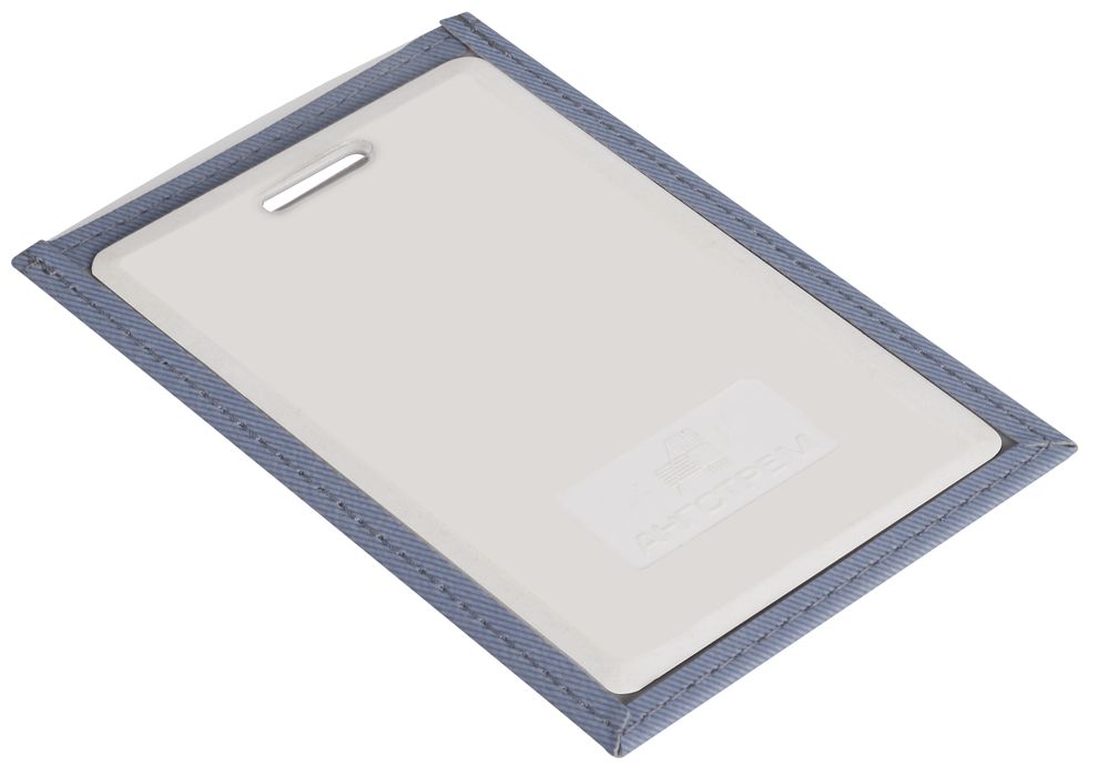 Чехол для пропуска Twill, серый / Миниатюра WWW (1000)