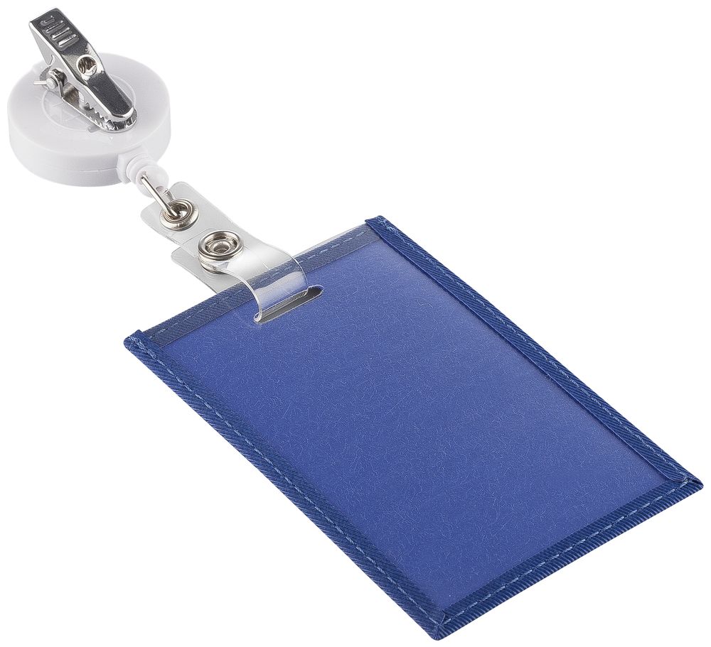 Чехол для пропуска Twill, синий / Миниатюра WWW (1000)