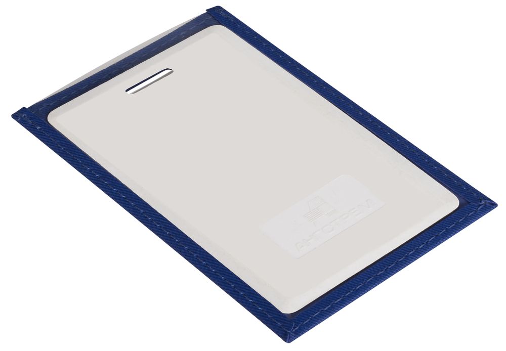 Чехол для пропуска Twill, синий / Миниатюра WWW (1000)