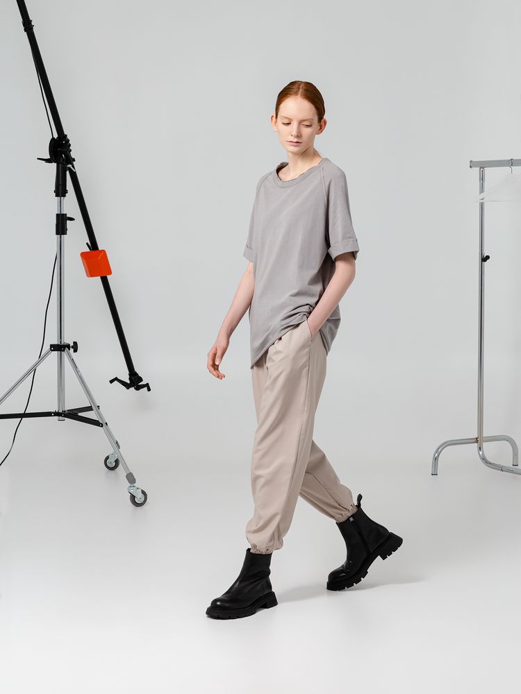 Футболка унисекс Vozduh 1.0, серая / Миниатюра WWW (1000)