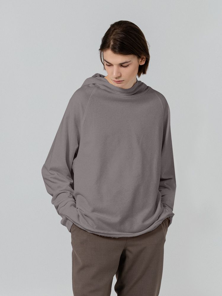 Худи унисекс Vozduh 1.0, серое / Миниатюра WWW (1000)