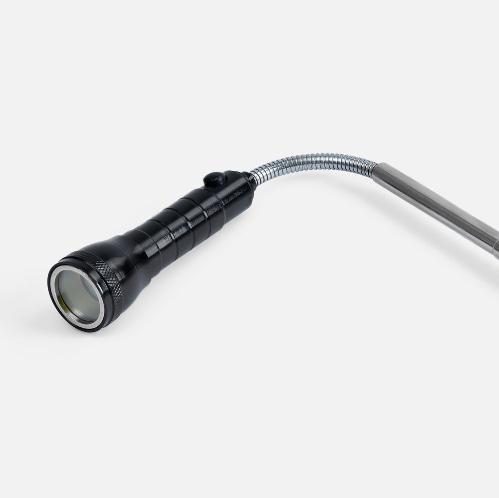 Телескопический фонарь с магнитом Flexion, ver.2, черный / Миниатюра WWW (1000)