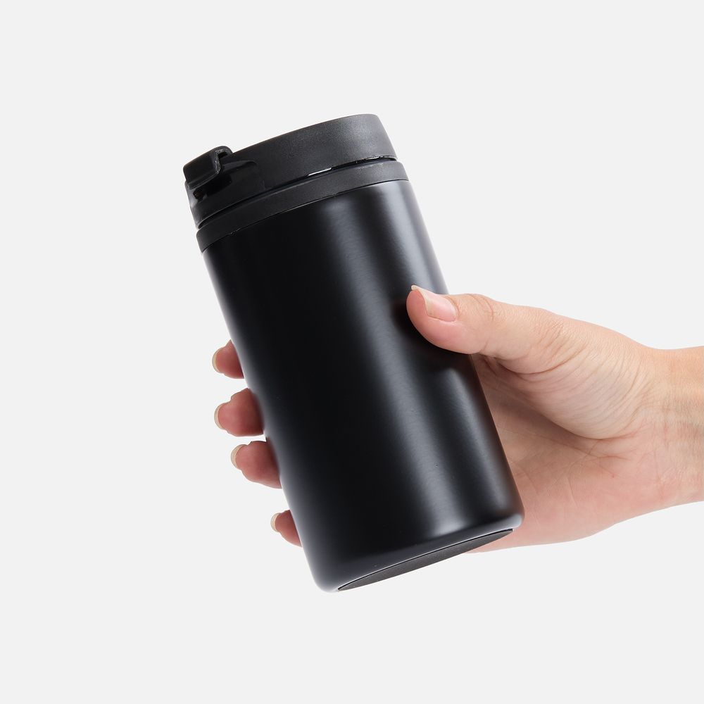 Термостакан Canella, черный / Миниатюра WWW (1000)