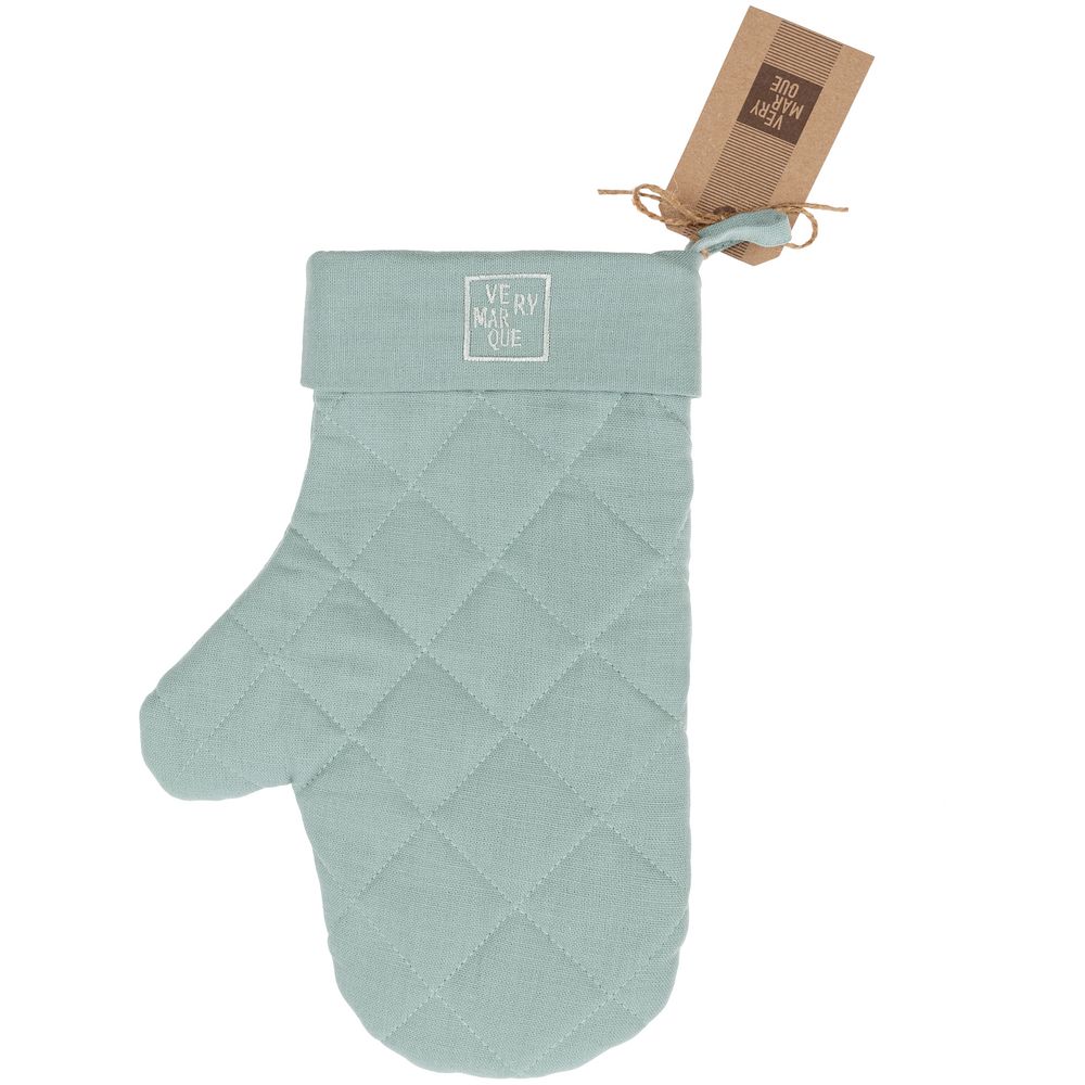 Прихватка-рукавица Feast Mist, зеленая / Миниатюра WWW (1000)