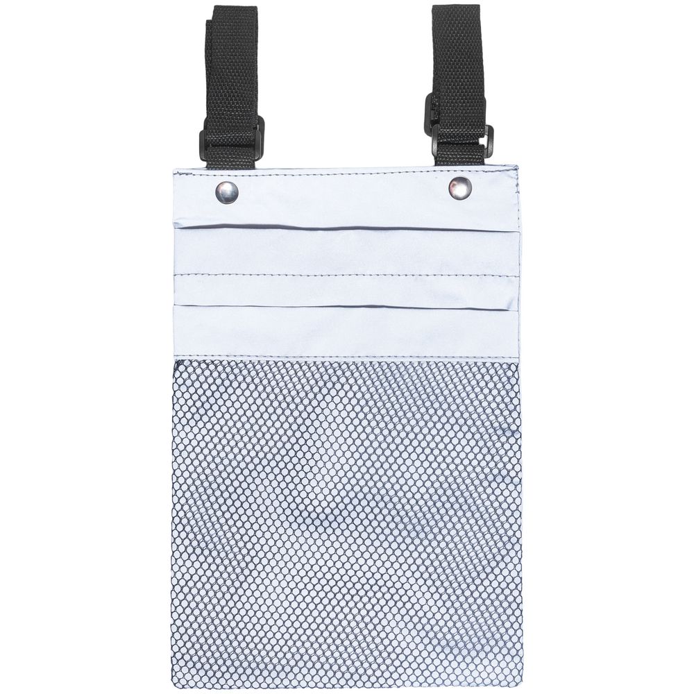 Велосумка Manifest из светоотражающей ткани, серая / Миниатюра WWW (1000)