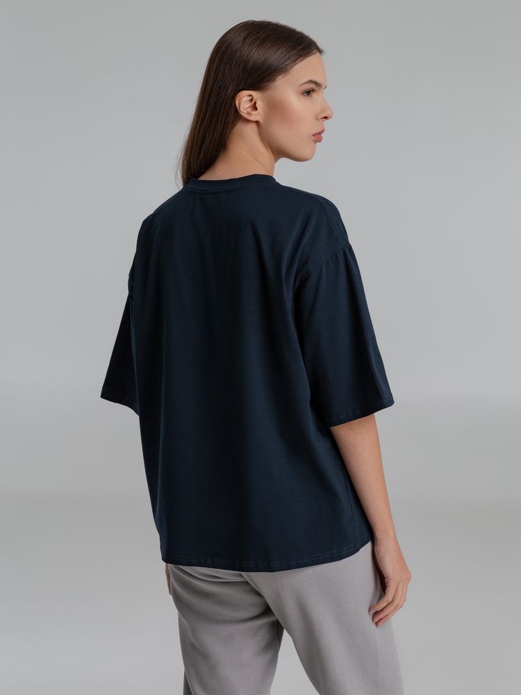 Футболка оверсайз Slope, кобальт (темно-синяя) / Миниатюра WWW (1000)