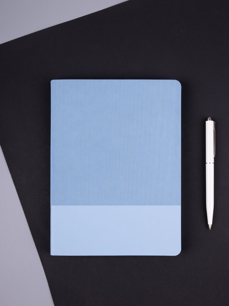 Ежедневник Vale, недатированный, голубой / Миниатюра WWW (1000)