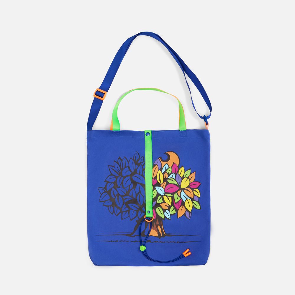 Пряжка — регулятор ремня Fermo, синяя / Миниатюра нанесения (1000)