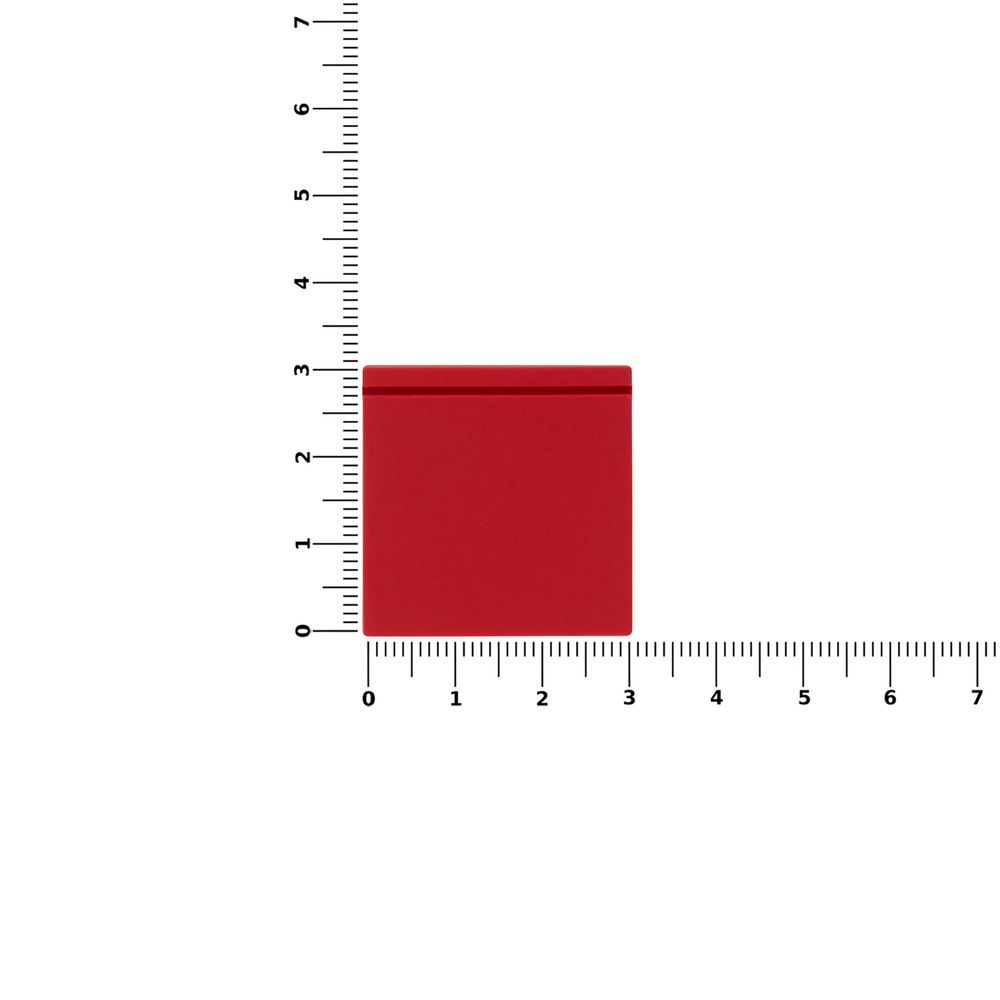 Лейбл из ПВХ Kare, красный / Миниатюра WWW (1000)