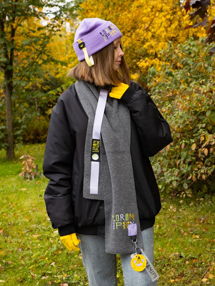 Шапка Urban Flow, ярко-фиолетовая / Миниатюра WWW (1000)