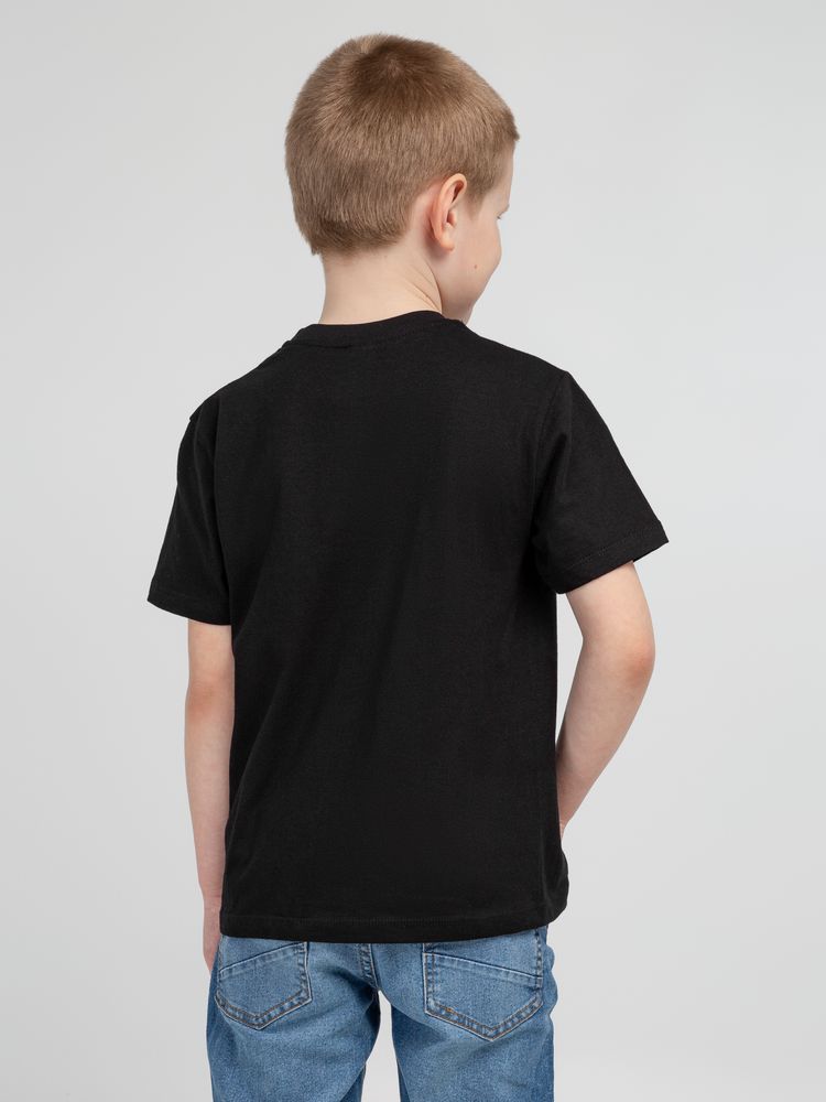 Футболка детская Regent Kids 150, черная / Миниатюра WWW (1000)