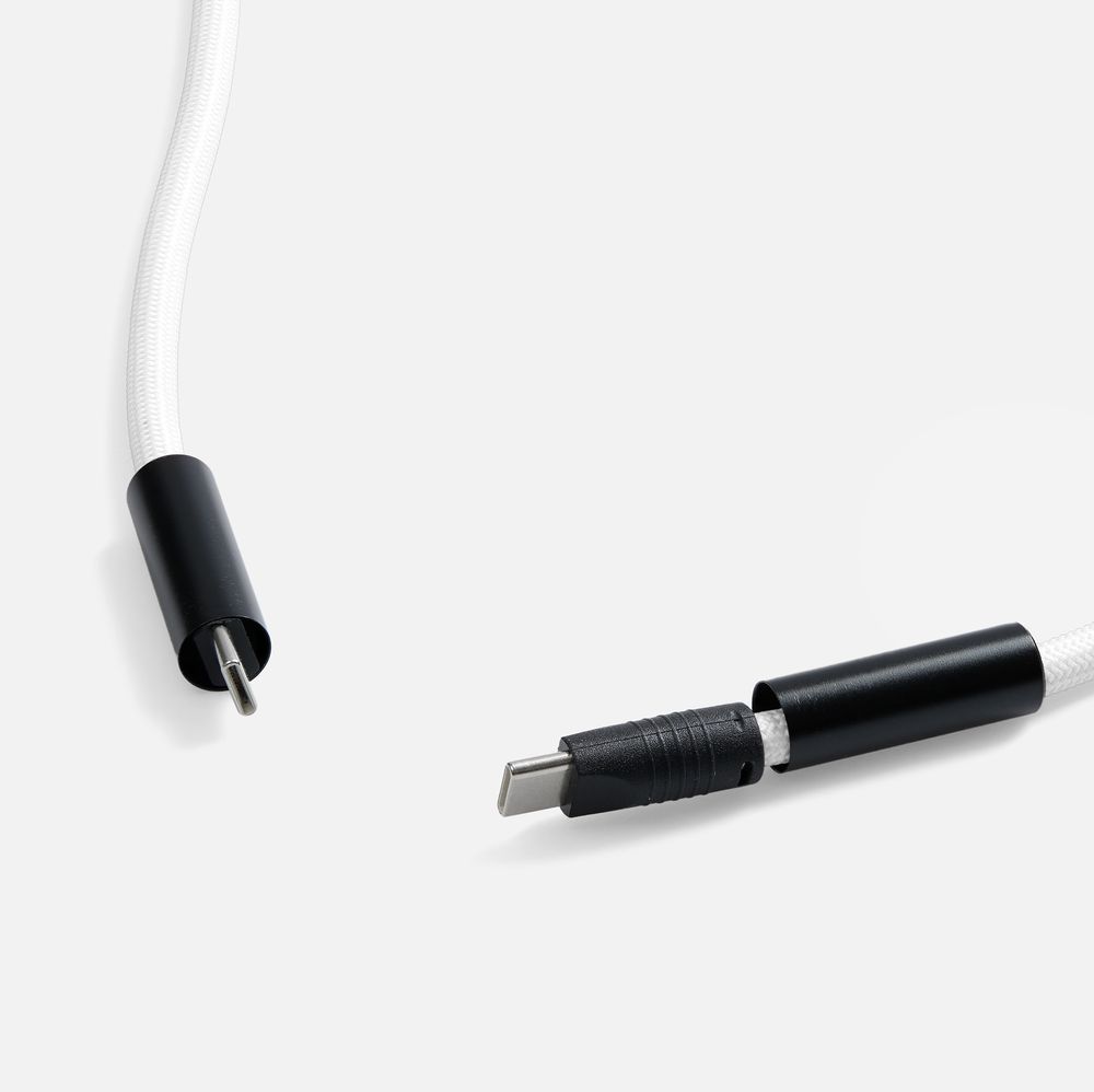 Кабель-ланьярд energyFlex Power Delivery 60 Вт, белый / Миниатюра WWW (1000)