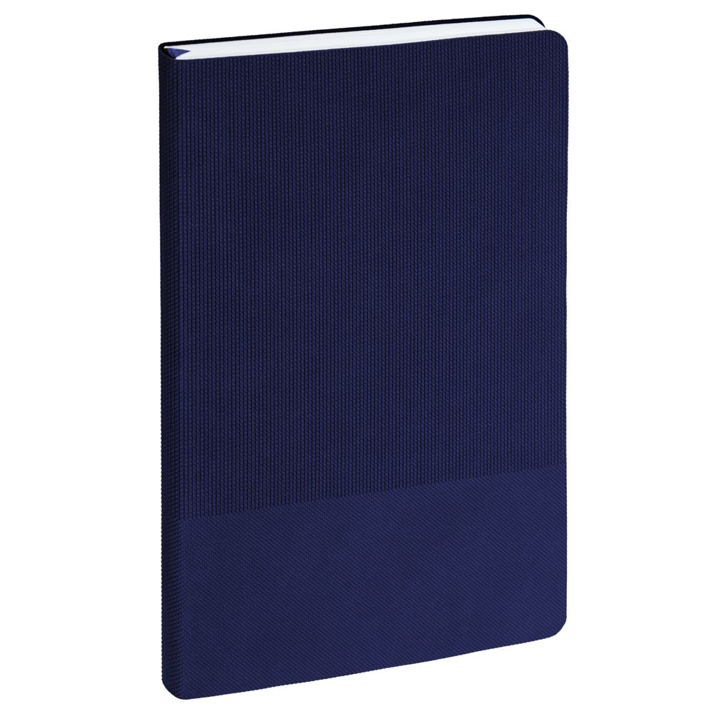 Ежедневник Knit, недатированный, темно-синий / Миниатюра WWW (1000)