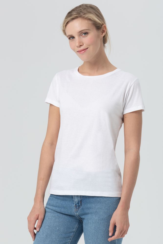 Футболка женская Miss 150, белая / Миниатюра WWW (1000)