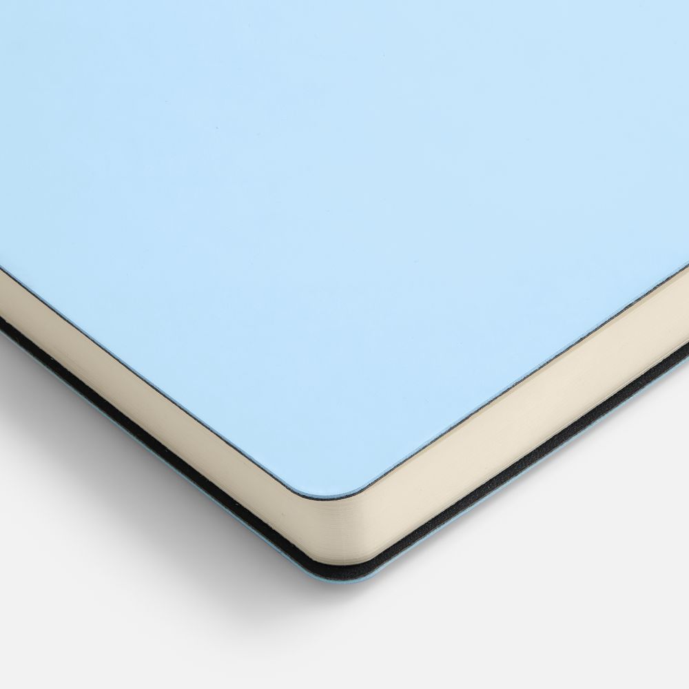 Ежедневник Flex Shall New, недатированный, голубой / Миниатюра WWW (1000)