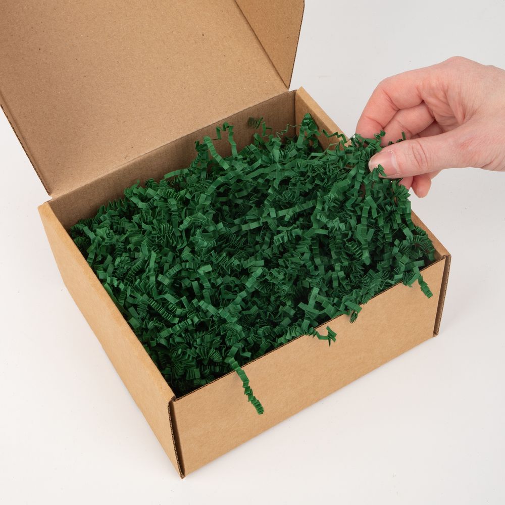 Бумажный наполнитель Chip, темно-зеленый (изумрудный) / Миниатюра WWW (1000)