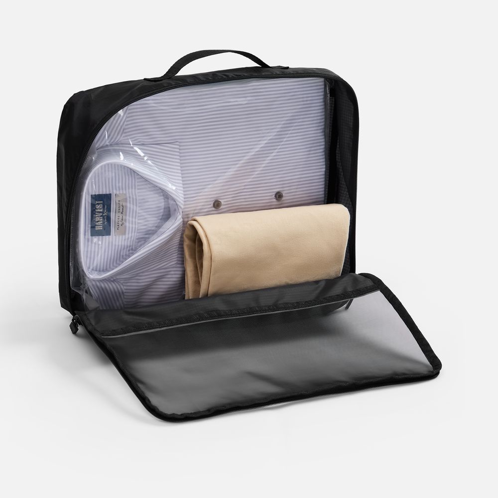 Дорожный набор сумок noJumble 4 в 1, черный / Миниатюра WWW (1000)