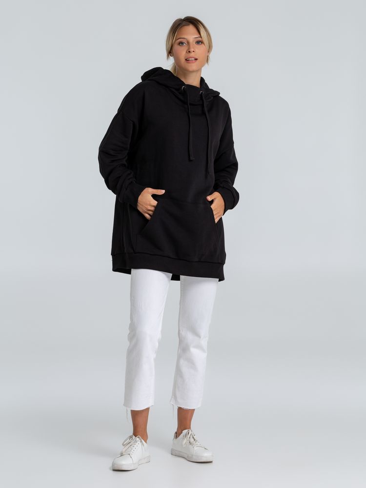 Худи оверсайз «Чистая соль», черное / Миниатюра WWW (1000)