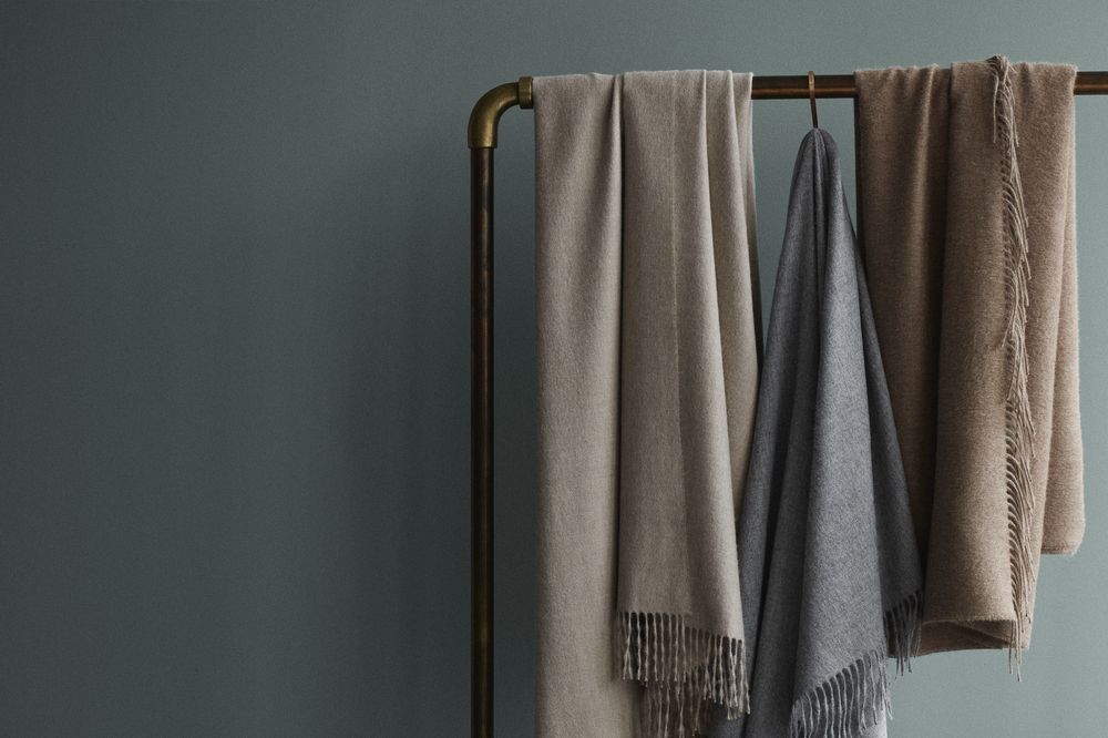 Плед Classic, серый / Миниатюра WWW (1000)