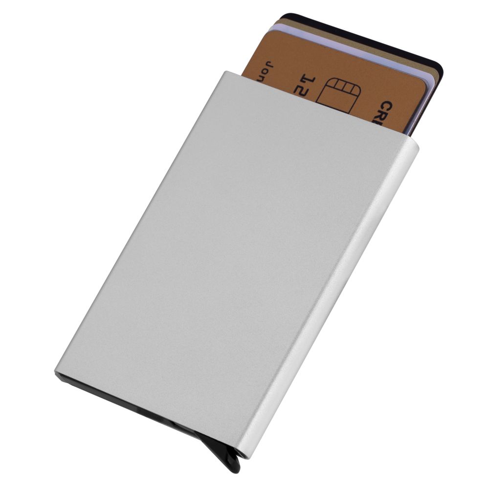 Футляр для кредитных карт Motion, серебристый / Миниатюра WWW (1000)